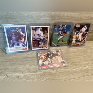 New York Giants Card Lot 90s  jarrod bunch / Arthur Marshall / Ottis / Leonard
